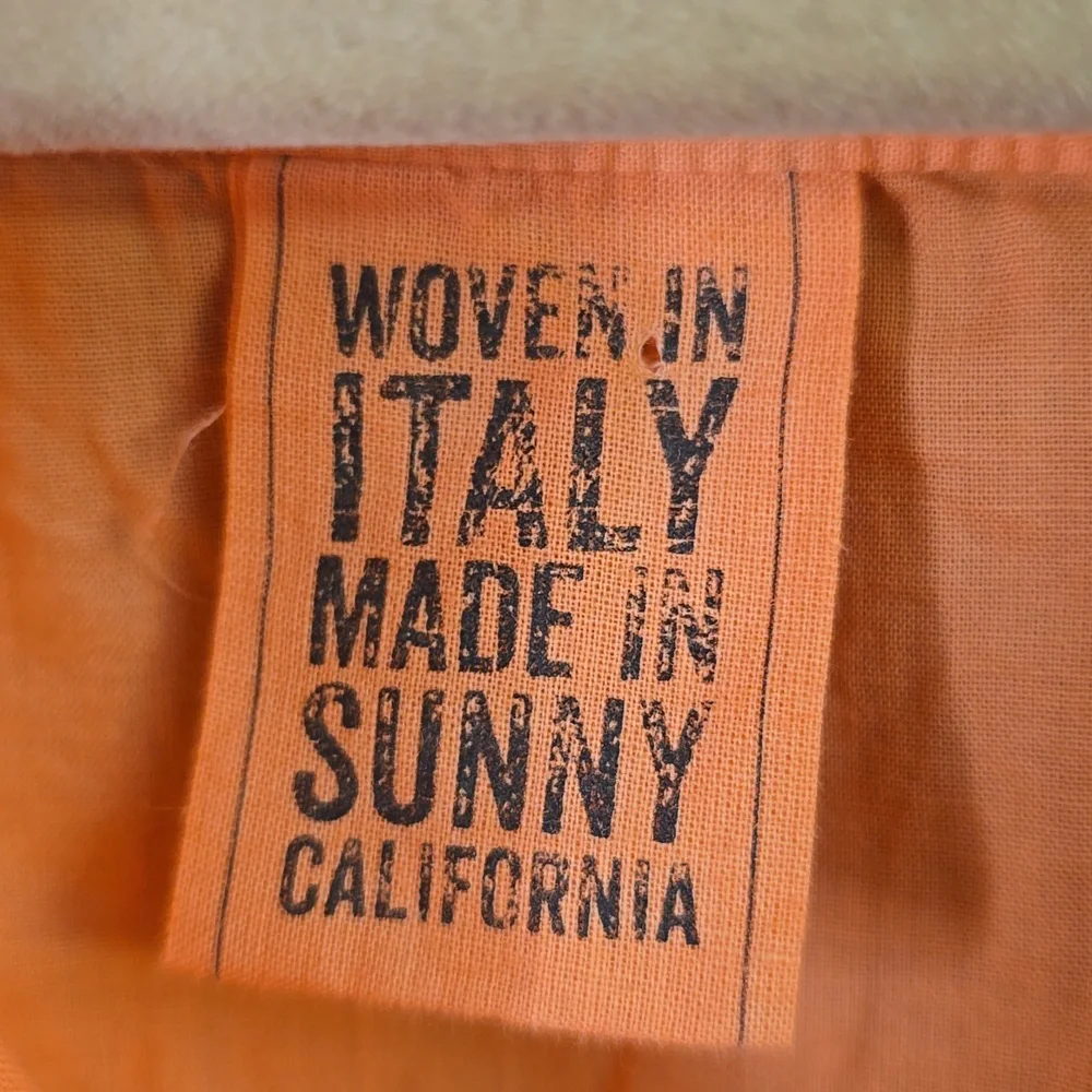 Frank & Eileen Vibrant Orange Button Down Shirt - Picture 4 of 6